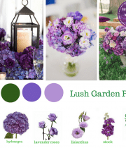Purple Wedding Flower Package