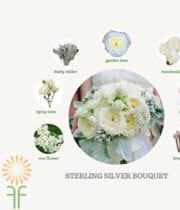 Silver Bouquet Flower Package