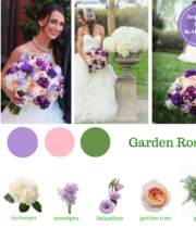Purple And Blush Wedding Flower Package